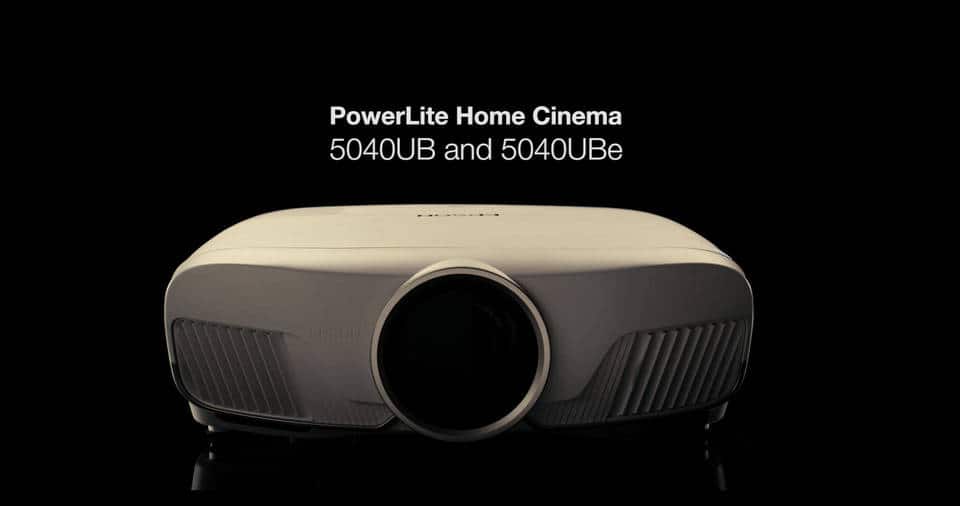 Epson Home Cinema 5040UB 3LCD Projector with 4K Enhancement and HDR