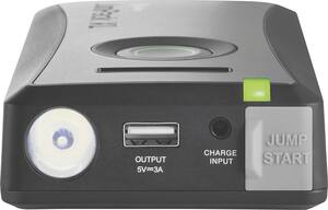 Cobra - JumPack XL 11,100 mAh Portable Charger for Most USB-Enabled Devices - Gray - Front_Zoom