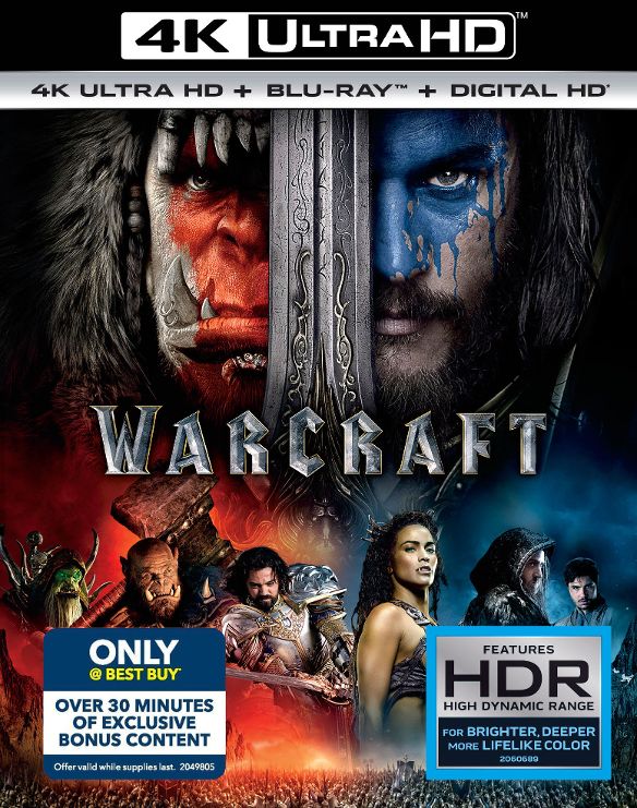  Warcraft [Includes Digital Copy] [4K Ultra HD Blu-ray/Blu-ray] [Only @ Best Buy] [Bonus Content] [2016]