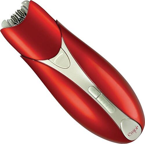 Front Standard. Emjoi - Total Concept 2-in-1 Epilator - Red.