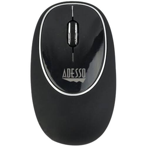 Front. Adesso - iMouse Optical Mouse - Black.