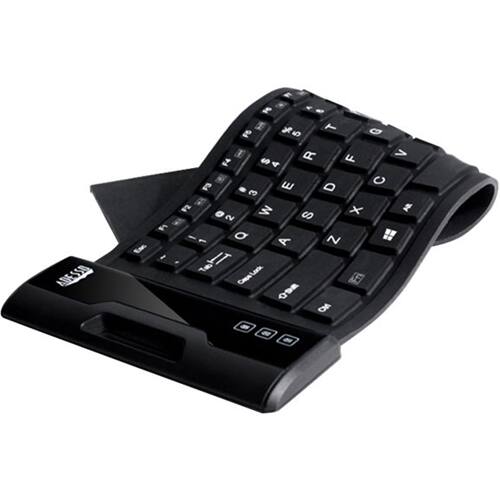 Alt View 13. Adesso - SlimTouch AKB-212UB TKL Wired Membrane Keyboard - Black.
