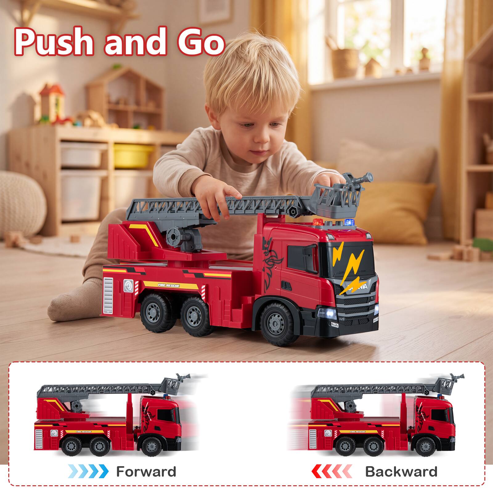 Push and Go

LOJUS
FUSE RESCUE

Forward
Backward