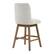 Alt View 12. OSP Home Furnishings - Finley 30" Swivel Barstool 2-Pack - Parchment/Med Oak.