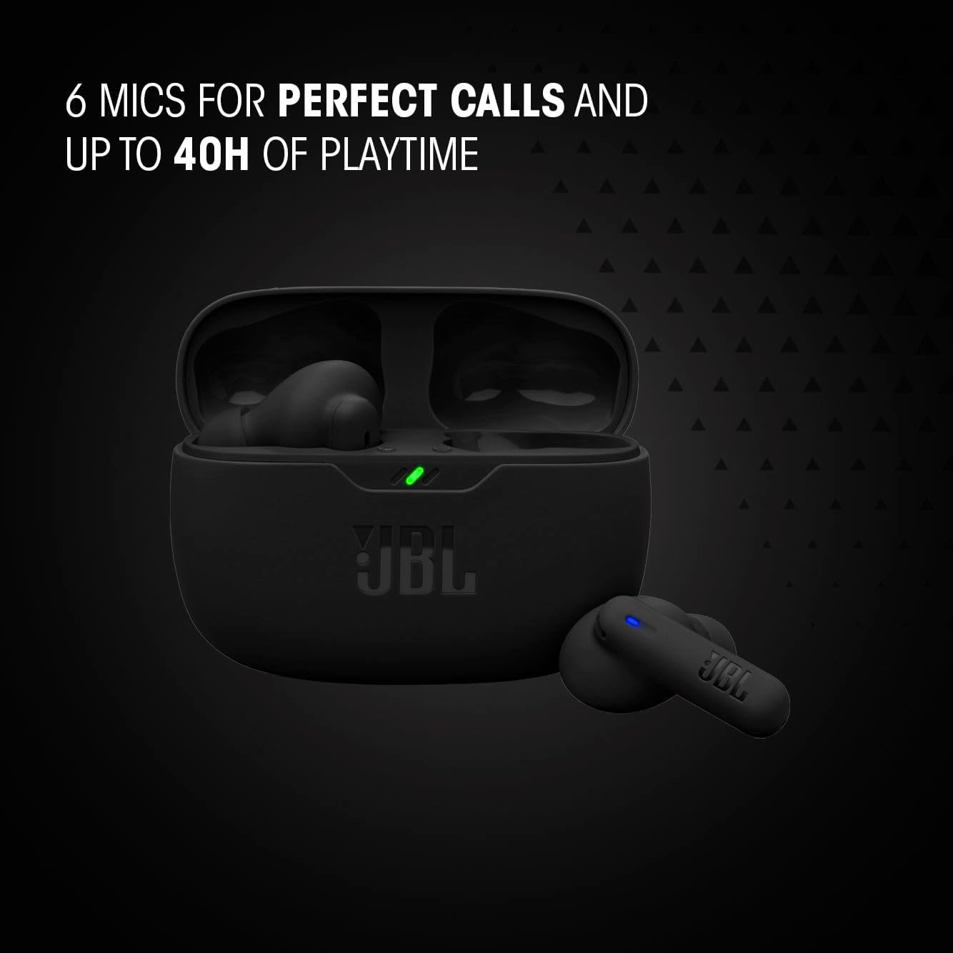6 MICS FOR PERFECT CALLS AND UP TO 40H OF PLAYTIME