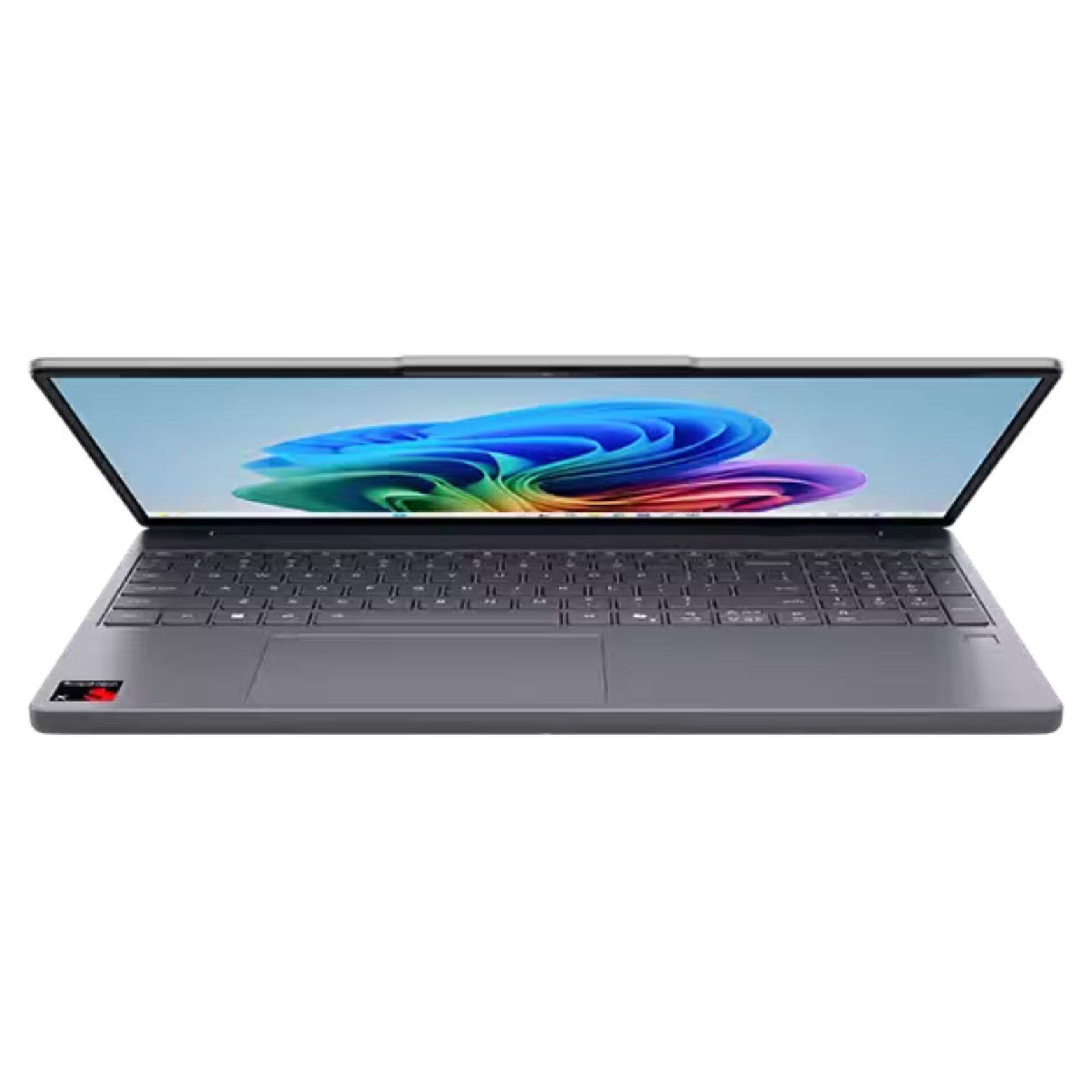 Alt View 4. Lenovo - IdeaPad Slim 3x 15.3″ WUXGA Touch Snapdragon X 2.97 GHz up to 3.00 GHz 16GB 1TB SSD Windows 11 Home - Gray.