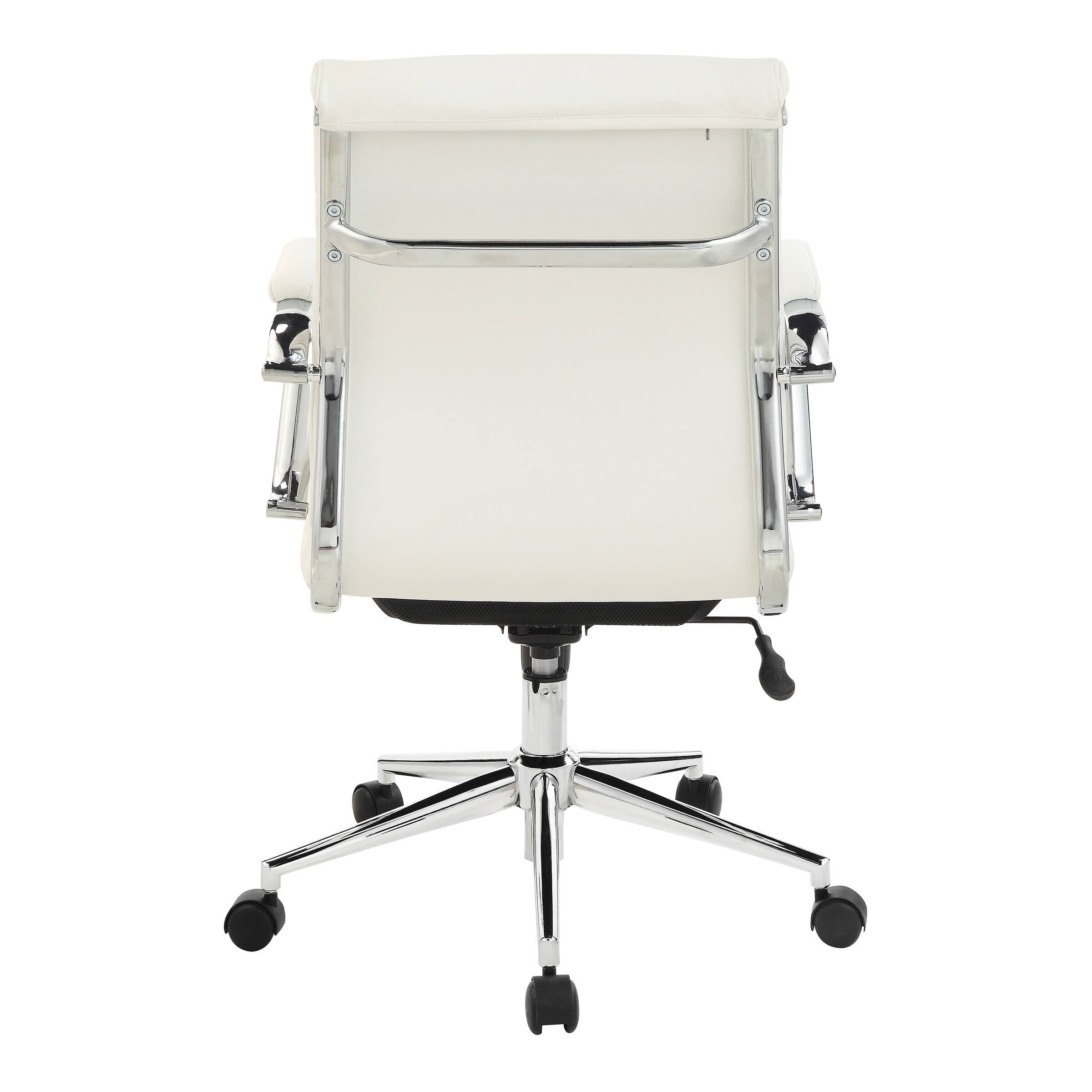 Alt View 13. Office Star Products - Mid Back Antimicrobial Fabric Chair - Dillon Snow.
