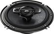 Pioneer - TS-A Series 6-1/2" 3-Way Car Speakers with Multilayer Mica Matrix Cones (Pair) - Black - Larger Front