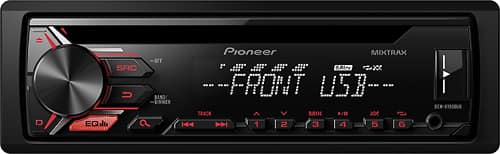 Pioneer - In-Dash CD Receiver - Black - Larger Front