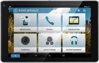 Front Zoom. Rand McNally - OverDryve 7 Connected Car Tablet with GPS - Black.