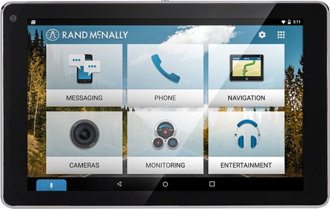 Rand McNally OverDryve 7 Connected Car Tablet with GPS
