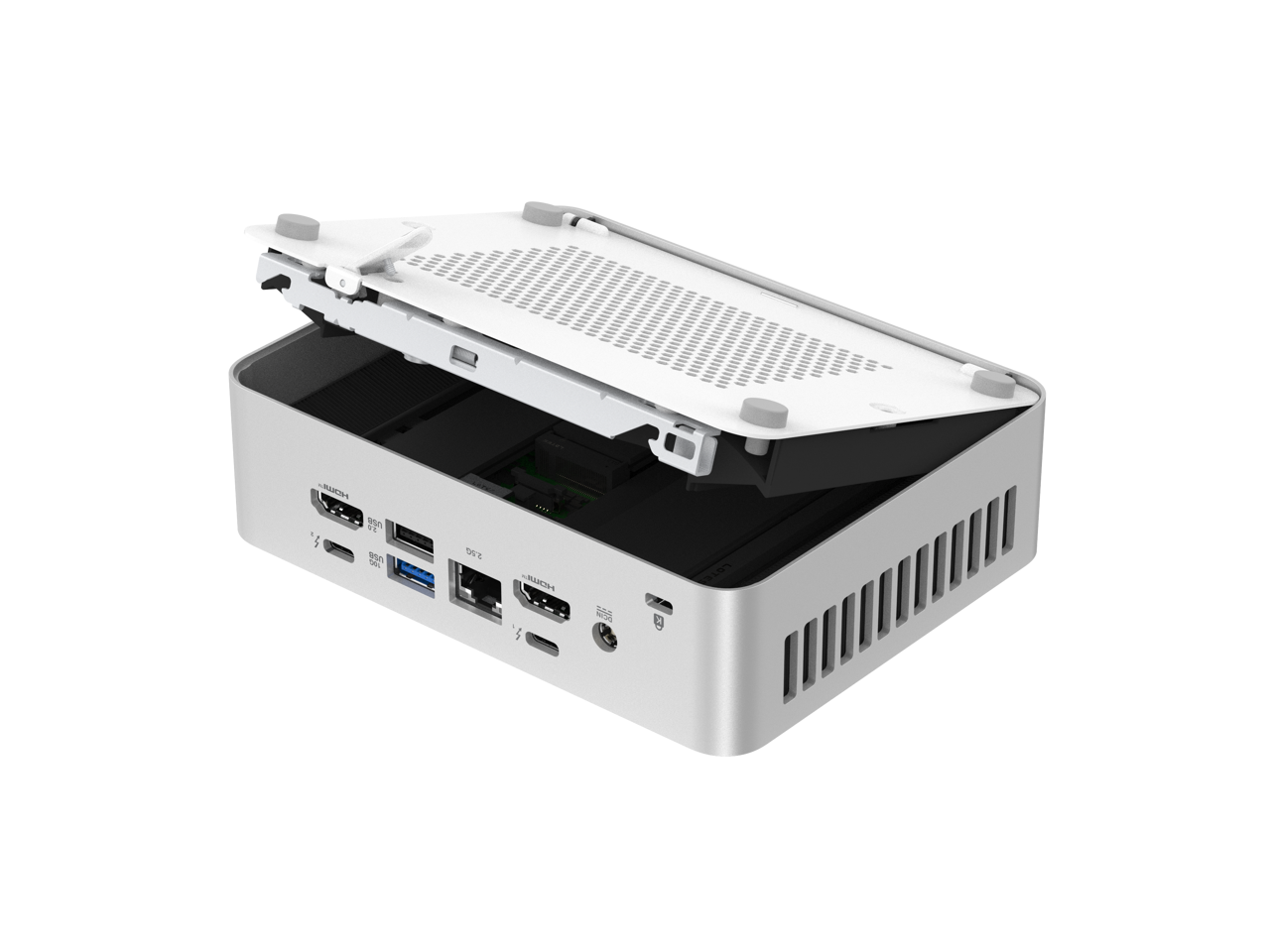 ASUS NUC 15 Pro+ Barebone, Intel Core Ultra 7 255H, Dual Storage