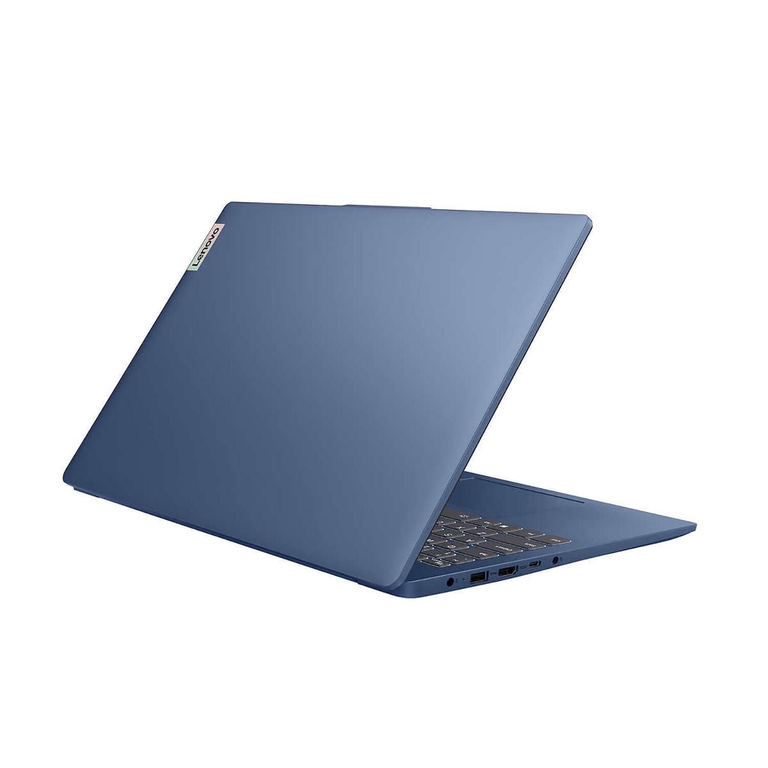 Alt View 3. Lenovo - Refurbished Lenovo Ideapad Slim 3 15Abr8 15" Touch Laptop Ryzen 5 7530U 16GB 512GB SSD W11H - Abyss Blue.
