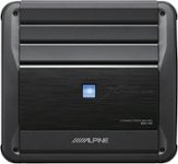 Front Zoom. Alpine - X-Power 650W Class D Digital Multichannel Amplifier with Selectable Crossover - Black.