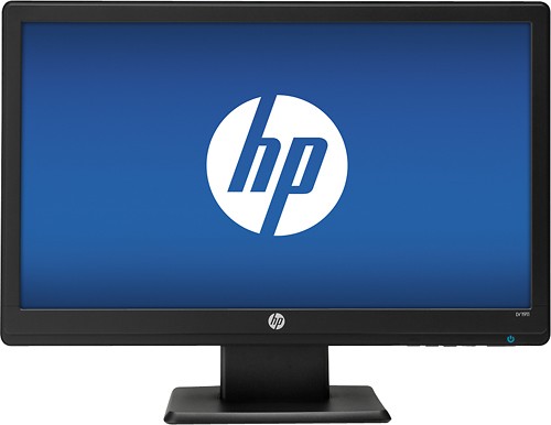  HP - 18.5&quot; LED Monitor - Black