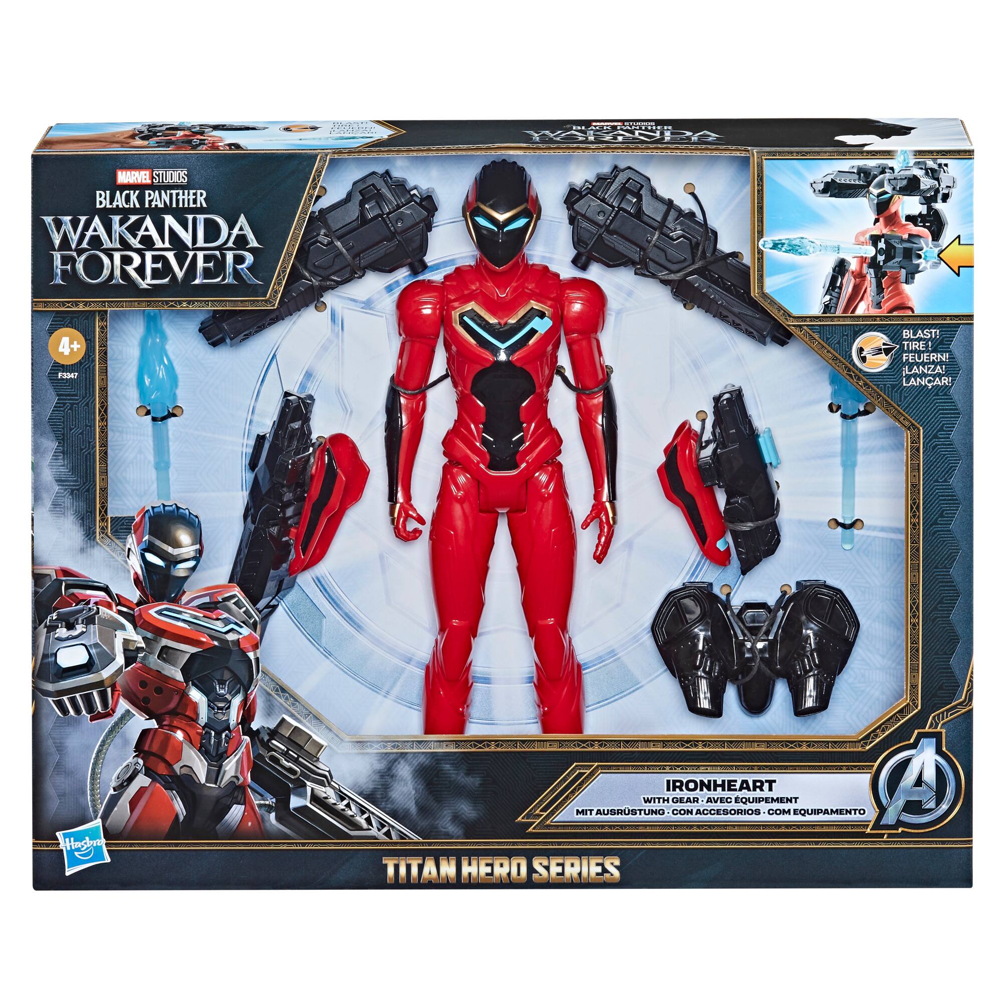 Alt View 11. Marvel - Black Panther Wakanda Forever Titan Hero Series Ironheart with Gear.