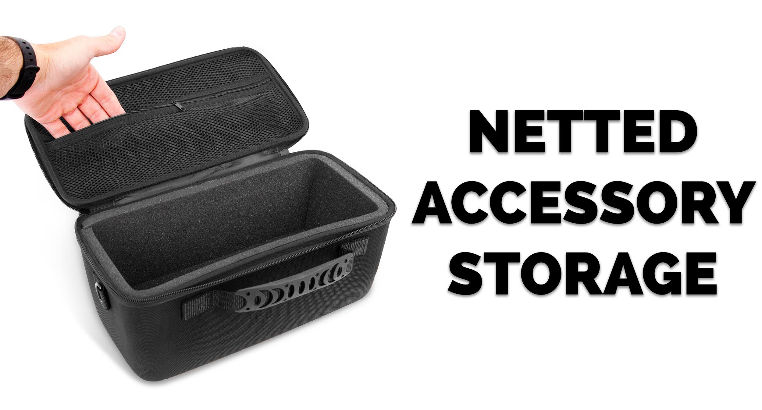 NETTED ACCESSORY STORAGE