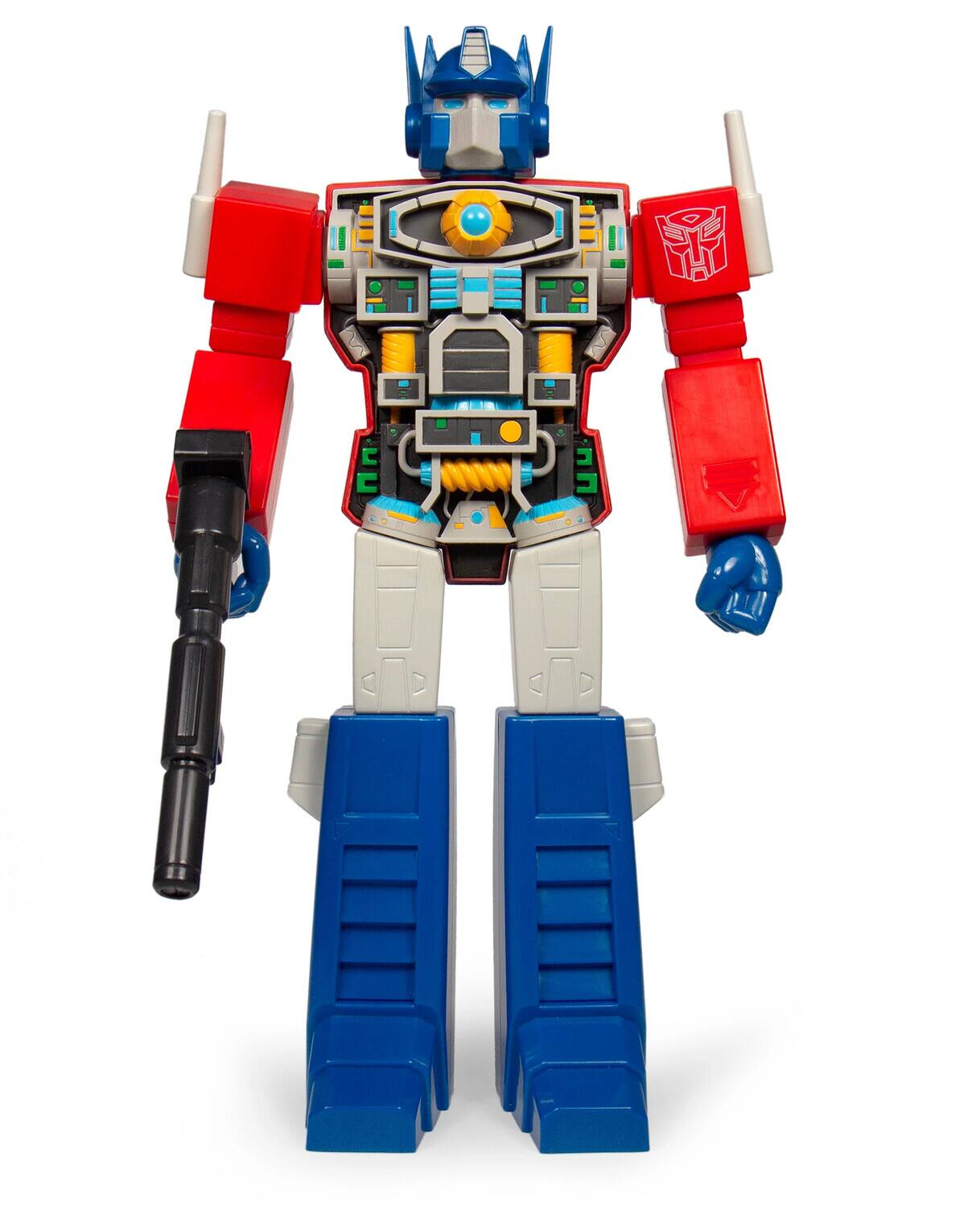 Alt View 1. Super7 - Transformers Super Cyborg - Optimus Prime (G1)   - COLLECTIBLES - Multicolor.