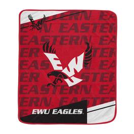 Pegasus - Eastern Washington Eagles 50" x 60" Diagonal Ghost Ultra Soft Blanket - Multicolor