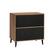 Front. Sauder - Ambleside Modern 2 Drawer Lateral File Cabinet - Serene Walnut.