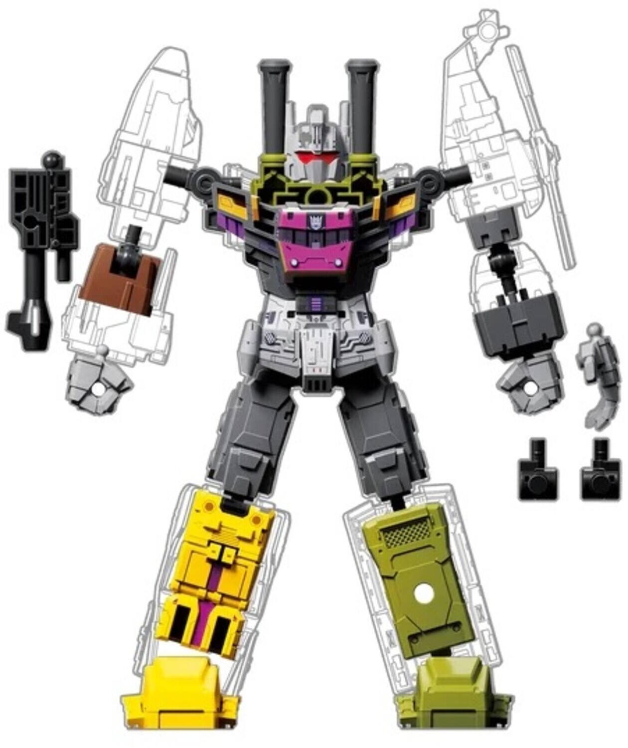Alt View 1. PopMarket - Blokees - Transformers - Defender Version - Bruticus Combining Accessory   - COLLECTIBLES - Multicolor.