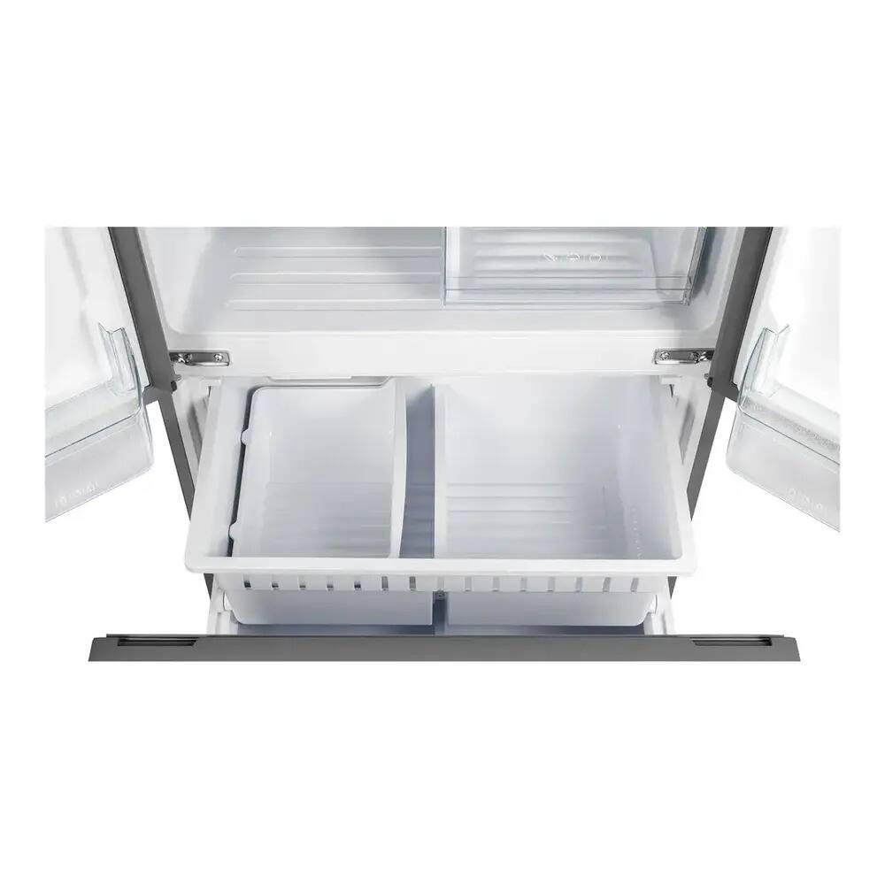 Alt View 5. Verona - Verona 30 inch Freestanding French Door Refrigerator with 18.2 cu. ft. Capacity in Stainless Steel Look - Stainless Steel Look.
