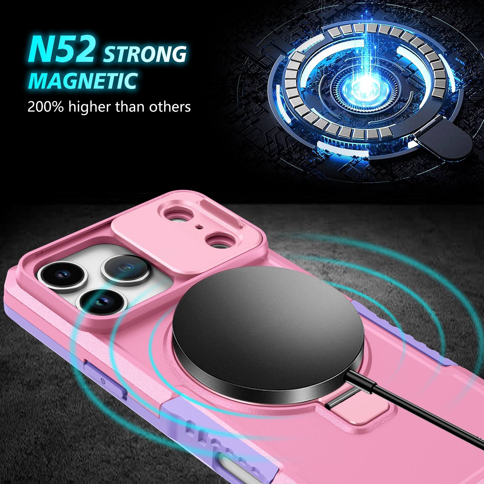 N52 STRONG MAGNETIC  
200% higher than others