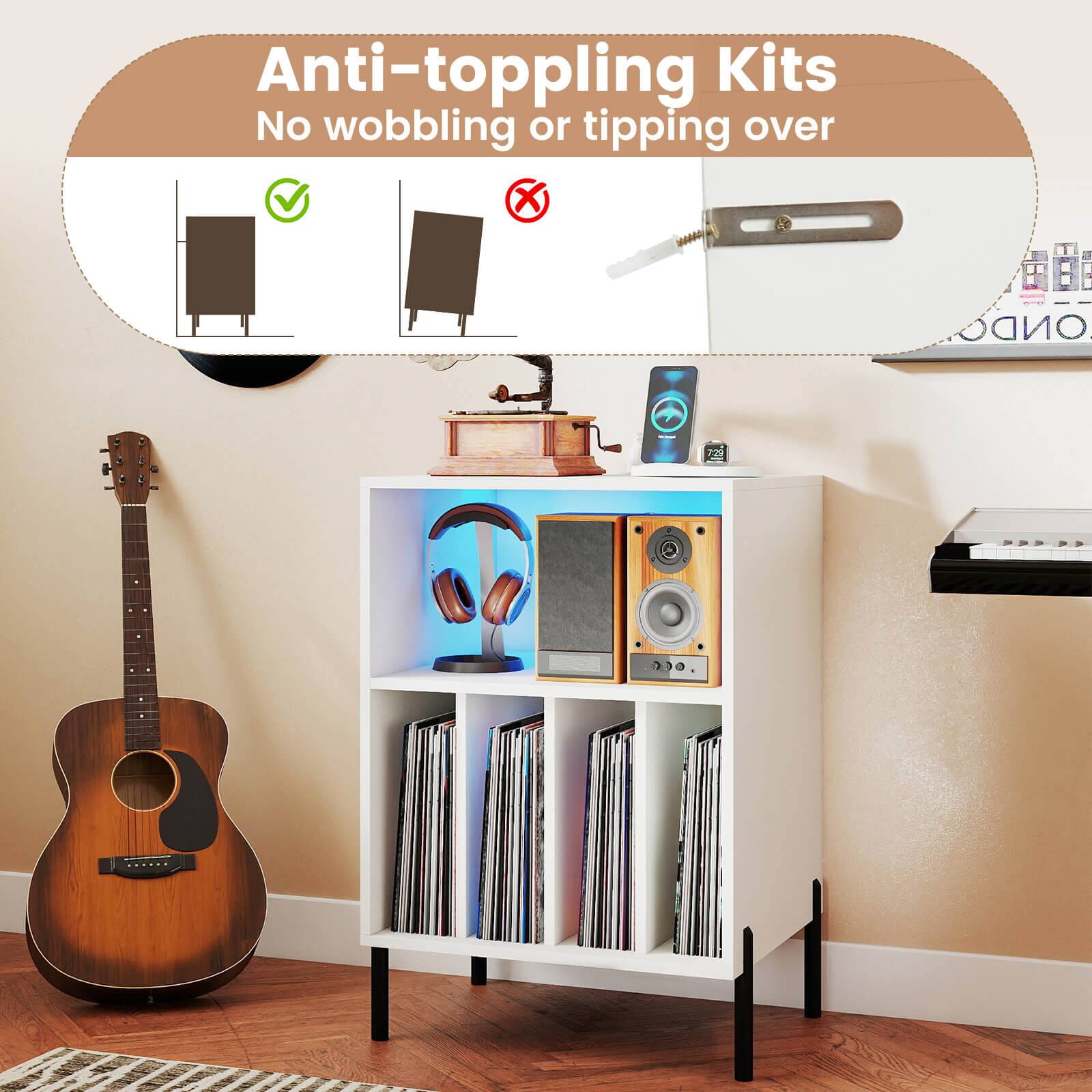 Anti-toppling Kits  
No wobbling or tipping over