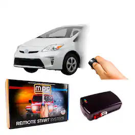 MPC - Complete Remote Start Kit For 2010-2015 Toyota Prius - Hybrid - Uses OEM Remotes - Black