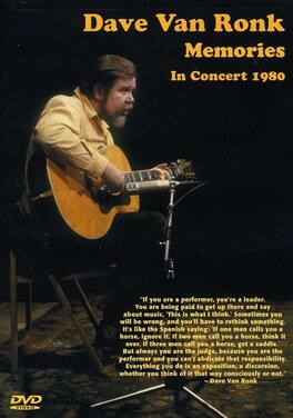 Dave Van Ronk - Memories: In Concert 1980 - DVD