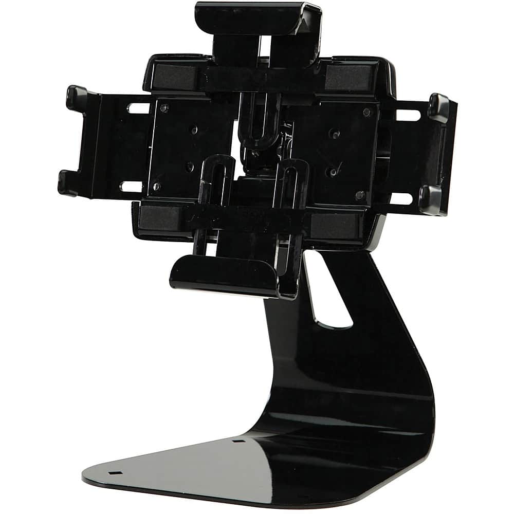Front. Peerless-AV - Universal Desktop Tablet Mount (Black) For tablets 6.92-11.42" screen size - Black.