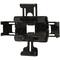 Universal Tablet Cradle (Black) For Tables Less Than 0.75″ (19mm) Deep-Front_Standard 