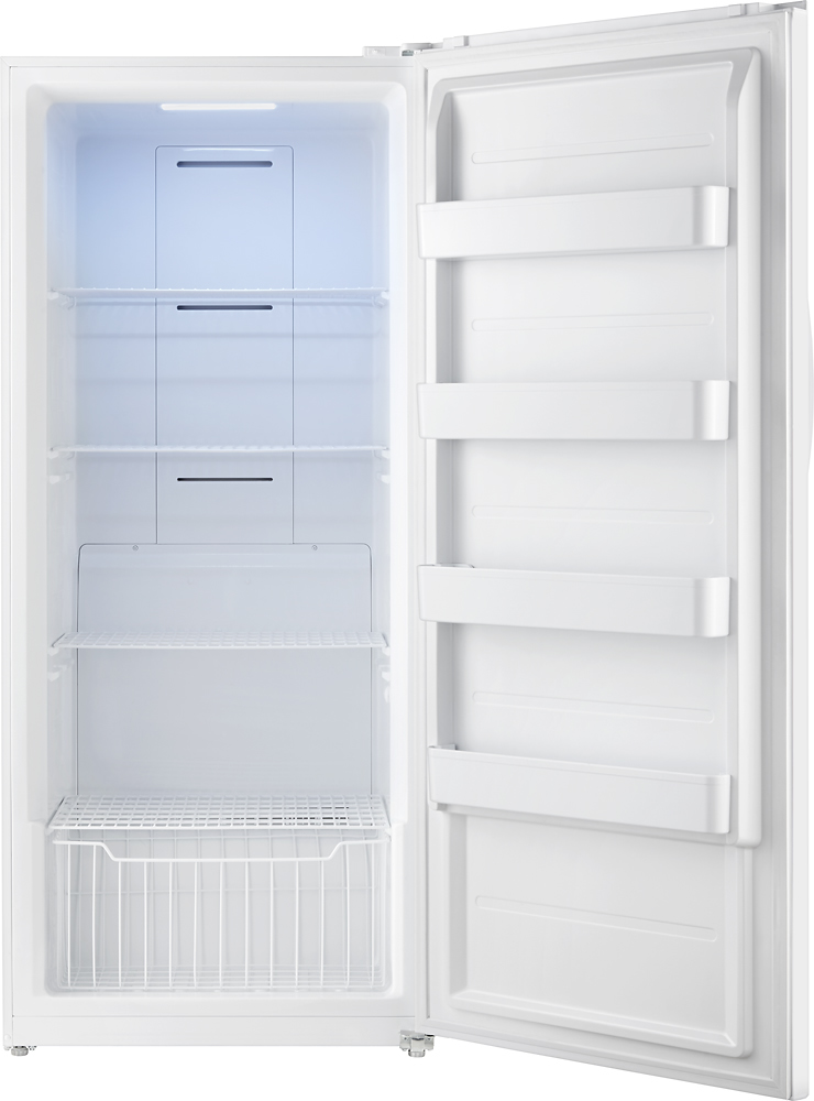 21.01 Cu. Ft. Frost-Free Upright Convertible Freezer/Refrigerator White ...