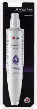 Alt View 11. LG - Water Filter for Select LG Refrigerators - White.