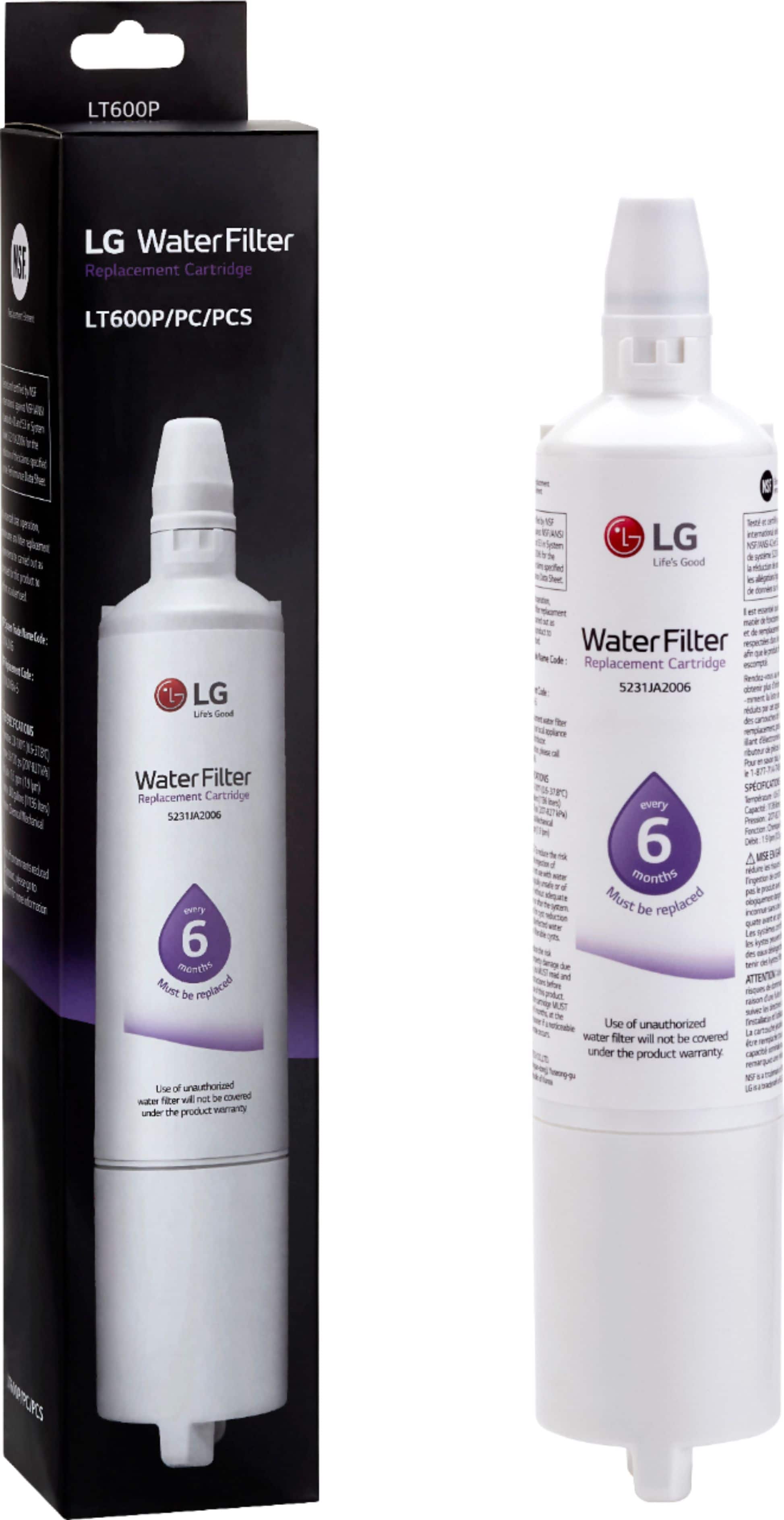 Alt View 12. LG - Water Filter for Select LG Refrigerators - White.