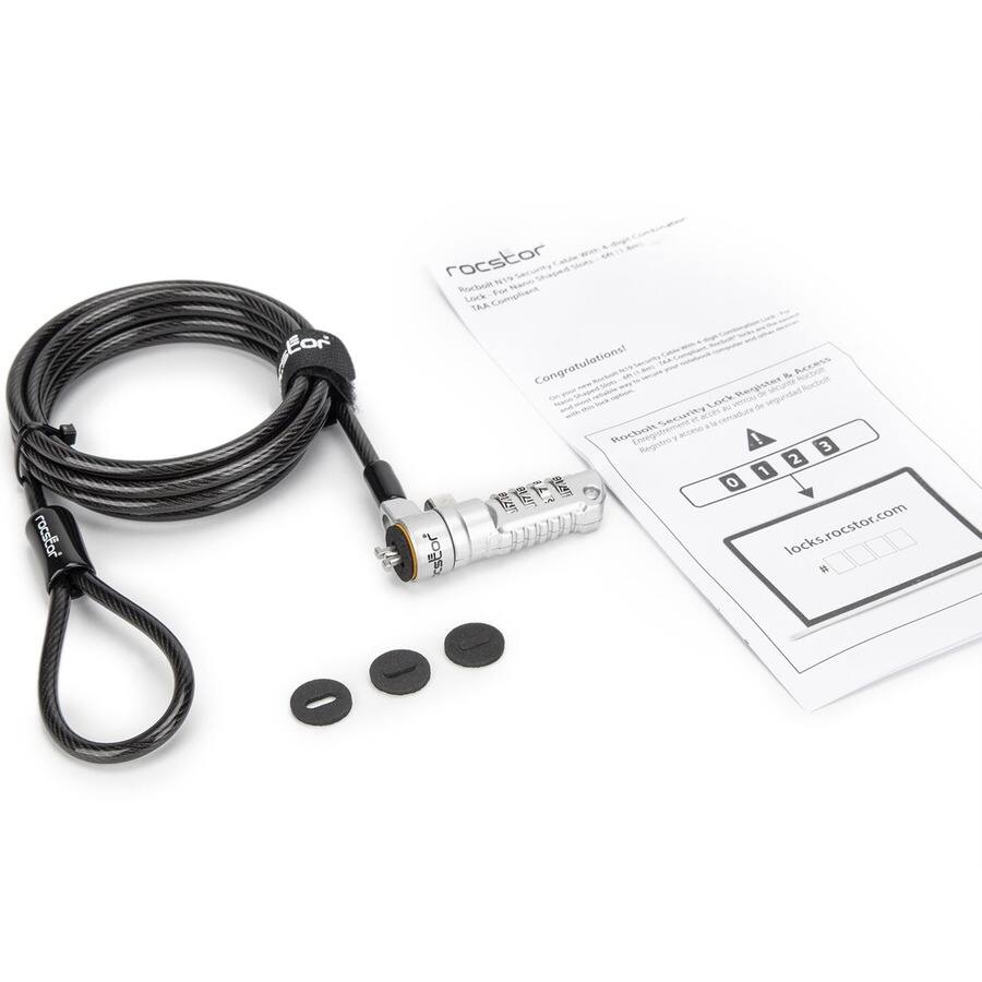 rocalfor EOR rocstor 19 Security Rocielt Four Sacd Lock TAA Complert Congratulations! 8 Access Regster secunta Bocheih Lock a de Security - Me certaduta RacboktSecurity ala Rocbolt Lnregi Registroy 3 2 1 1 O  E 4R .com locks.rocstor.com rocstor sEor locks. 1