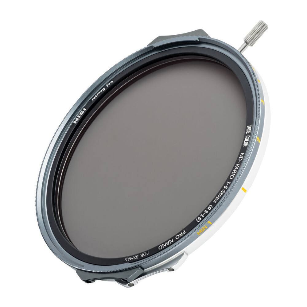 JetMag Pro  
TRUE COLOR  
ND-VARIO 1-5 Stops (0.3-1.5)  
PRO NANO  
FOR 82MM  
FILTER 82MM
