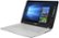 Left. ASUS - Q504UA 2-in-1 15.6" Touch-Screen Laptop - Intel Core i5 - 12GB Memory - 1TB Hard Drive - Sandblasted aluminum silver with chrome hinge.