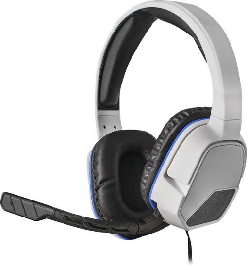 Afterglow - PDP Afterglow LVL 3 Wired Stereo Gaming Headset - White - Angle Zoom