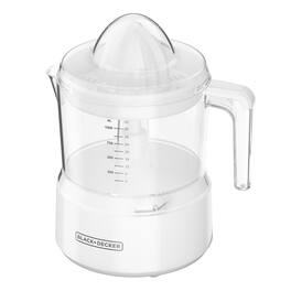 Black+Decker - Plastic Juicer 32 oz - White