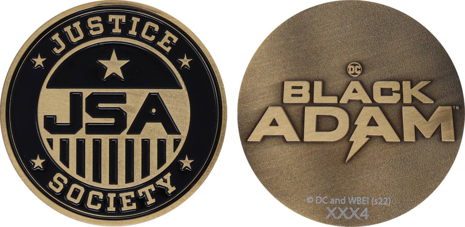 JUSTICE DC H BLACK ADAM III SOCIETY DC XXX4 and WBEI (s22)