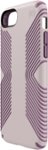 Front Zoom. Speck - Presidio GRIP Case for Apple® iPhone® 7 - Lilac purple/Whisper purple.