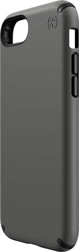 Speck - Presidio Case for iPhone 7 - Charcoal Gray - Larger Front