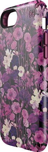 Speck - Presidio INKED Case for Apple® iPhone® 7 - Magenta pink/Floweretch pink metallic - Larger Front
