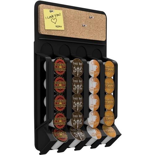 Zoom in on Angle Zoom. Mind Reader - Mounty Wall Rack - Black.