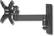 Angle Standard. Sanus - Full-Motion Mount for 13" - 25" TVs - Extends 9" - Black.