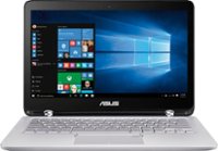 Front Zoom. ASUS - Q304UA 2-in-1 13.3" Touch-Screen Laptop - Intel Core i5 - 6GB Memory - 1TB Hard Drive - Sandblasted aluminum silver with chrome hinge.