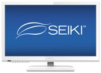 Front. Seiki - 24" Class (24" Diag.) - LED - 1080p - HDTV - White.
