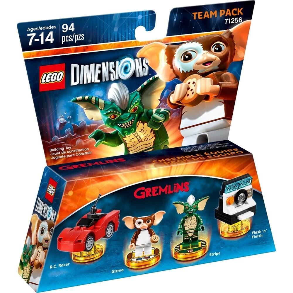 Angle. LEGO Dimensions - Gremlins™ Team Pack.