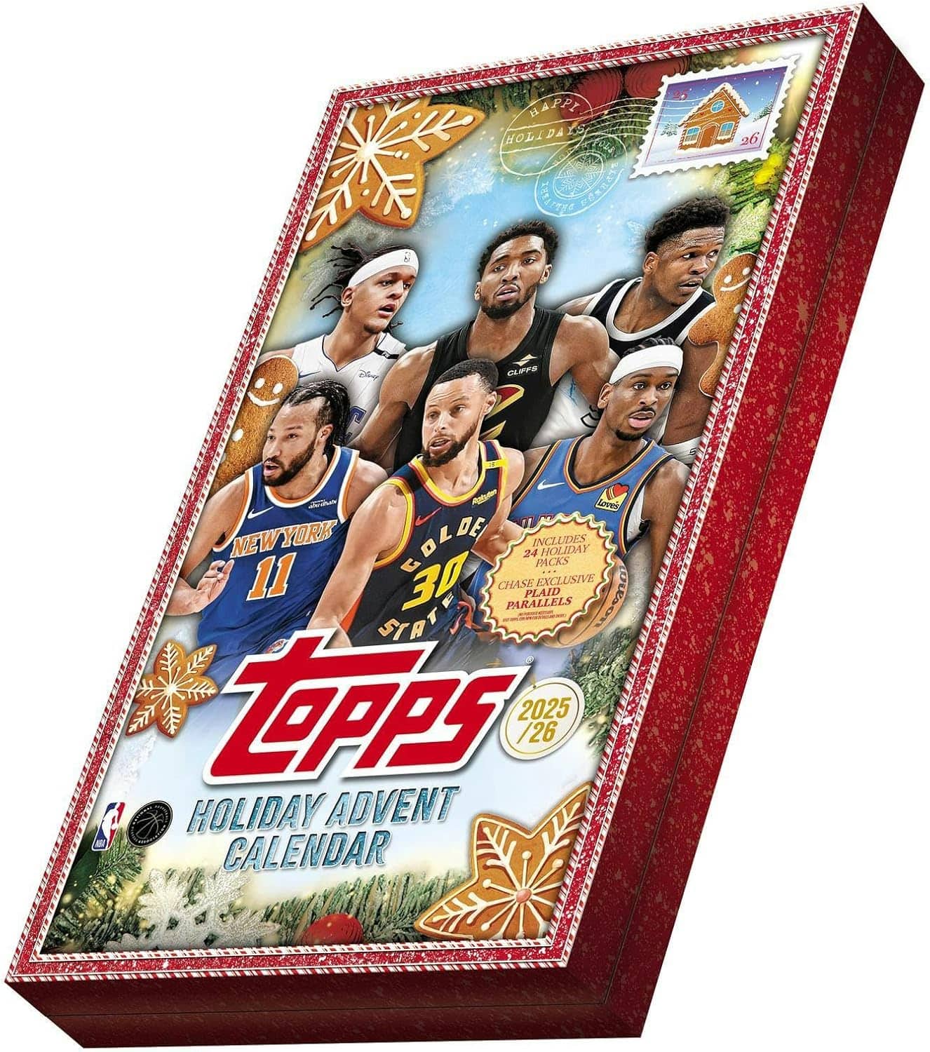 2025-26 Topps NBA Holiday Basketball Trading Card Advent Calendar price history on PriceWatchPro